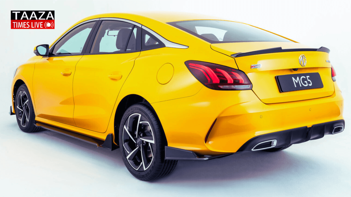 MG5 X Edition Malaysia Front View with Gloss Black Body Kit and LED Headlamps